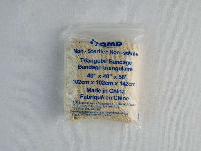Santinel - Bandage triangulaire avec 2 épingles de sûreté - emballé