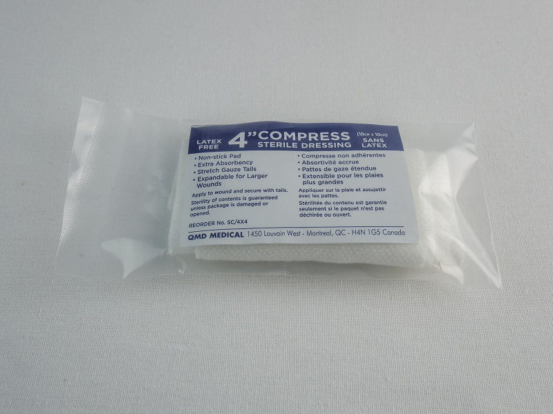 Santinel - Bandage de compression stérile - en sachet 4po - en sac