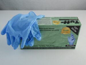 Gants latex jetables poudrés (boite de 100 gants)