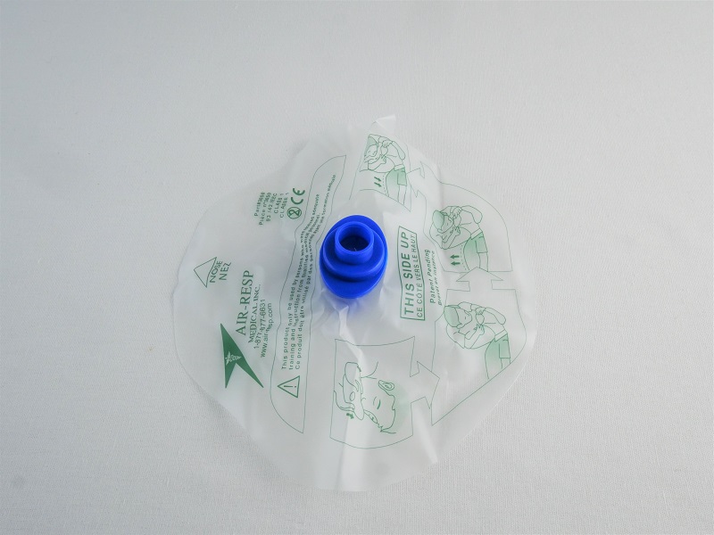 Santinel - Masque jetable à valve bleue pour RCR