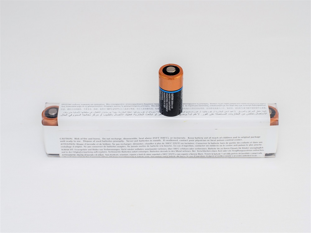 Santinel - Batterie exemple - Batteries au lithium de type 123, paquet de 10