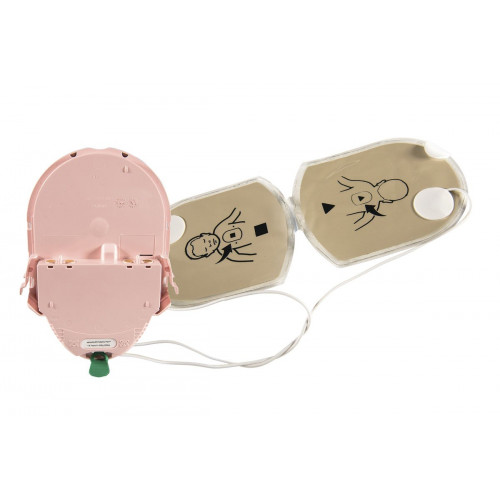 Santinel - Ensemble de batteries et d'électrodes pédiatriques ouvert