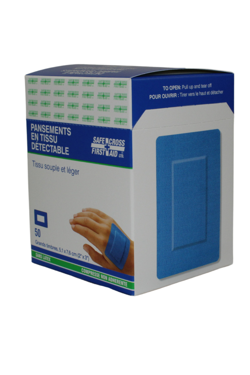 Tissu de protection contre les liquides auto-adhésif 3M™, Bleu, 71,12 cm x  91,5 m, 36879