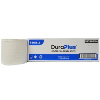 Serviettes de papier à tirage central DuraPlus®, blanc