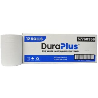 Serviettes de papier enroulées serré DuraPlus®, blanc