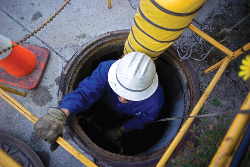 Confined space and fall protection